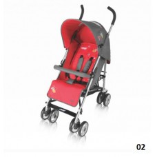 Детская прогулочная коляска Baby Design TRIP 2012 NEW 02 Красная Детская прогулочная коляска Baby Design TRIP 2012 NEW 02 Красная